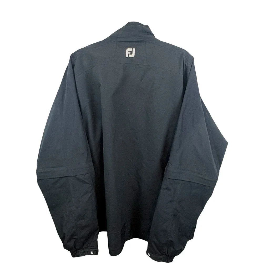 Foot Joy Men's DryJoys Black Waterproof Golfing‎ Outdoors Jacket Size XL